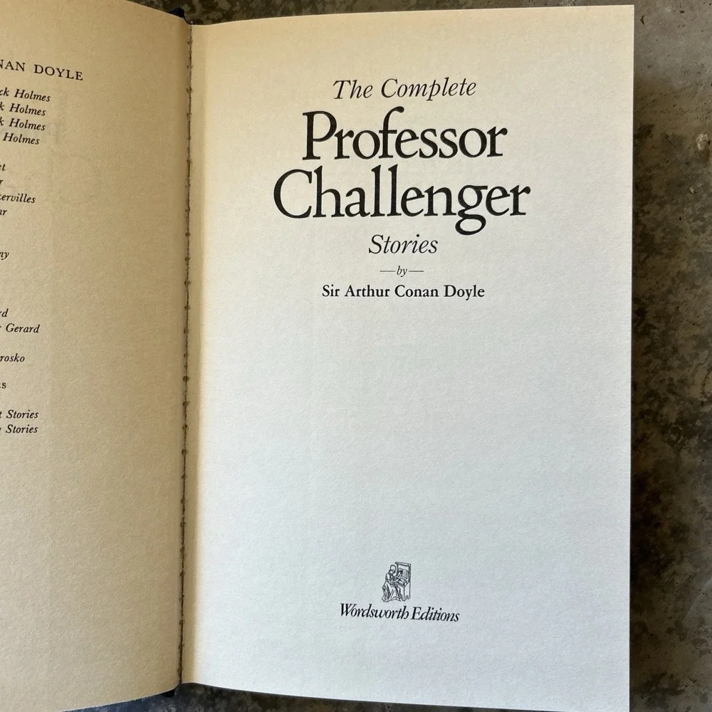 Complete Professor Challenger by Doyle, Sir Arthur Conan Hardback Book The Fast